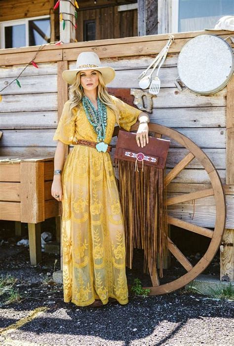 Amp Up Your Vintage Cowgirl Fashion With Totem Salvaged Western Chic Fashion Western Style