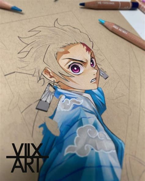 ~tanjiro From Demon Slayer By Viixart Want To See More Anime Art