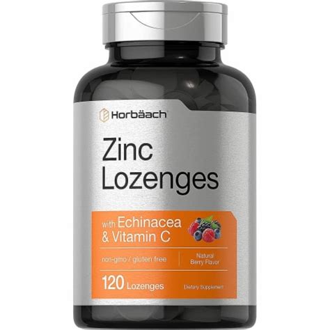 Horbaach Zinc With Echinacea And Vitamin C 120 Lozenges 120 Lozenges Kroger