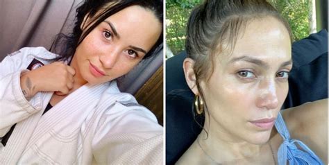 Jennifer Lopez Demi Lovato And Other Celebs That Look Great Without