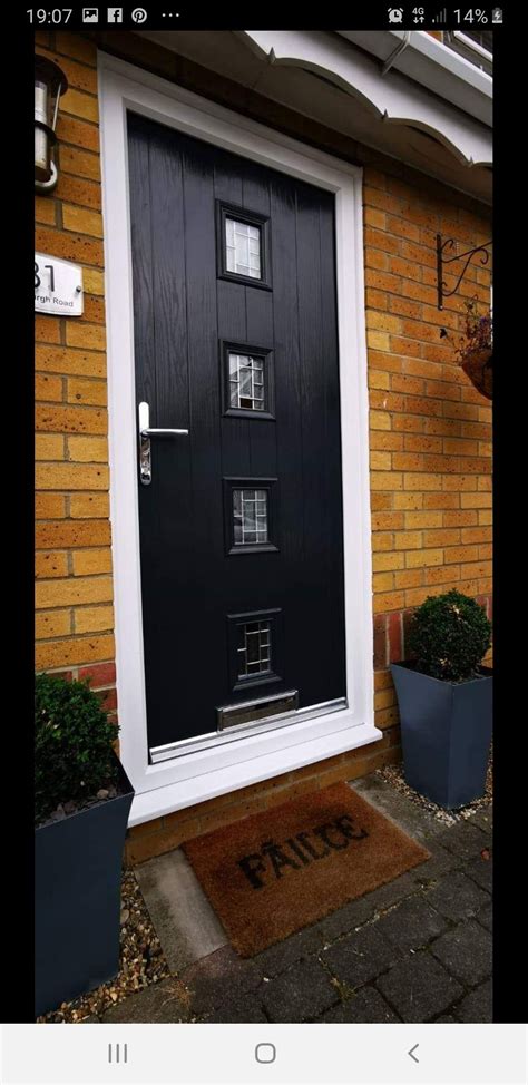Love my new cottage door in Anthracite Grey (With images ...