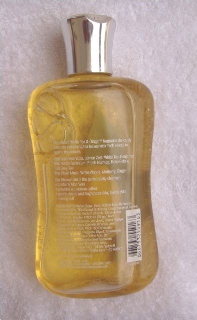 Bath And Body Works White Tea And Ginger Shower Gel Review