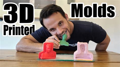 3d Printed Molds With Silicone Rubber From Smooth On Food Safe Molds And 2 Part Molds Youtube
