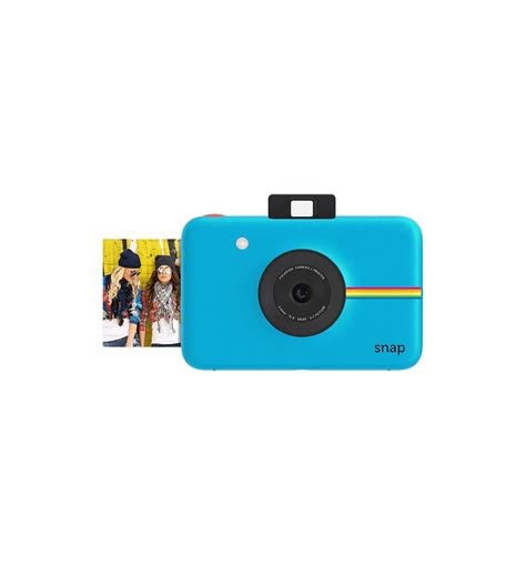 Polaroid Snap Instant Digital Camera Blue With Zink Zero Ink Printing