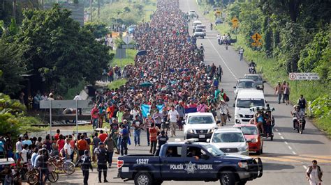 Over 7000 Strong The Migrant Caravan Headed For The Us Pushes On