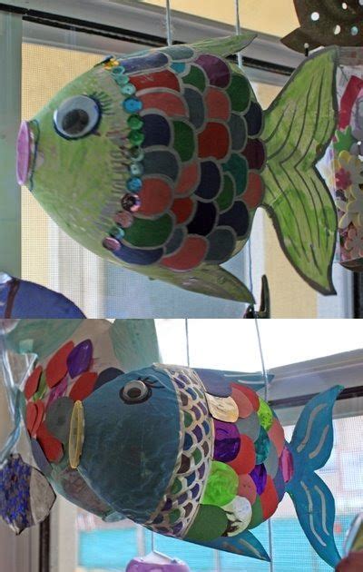 Soda Bottle Fish Art For Kids Fish Crafts Recycled Art