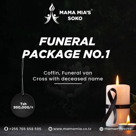 Mama Mias Soko Matumizi Yako Mtaji Wako Funeral Package No1