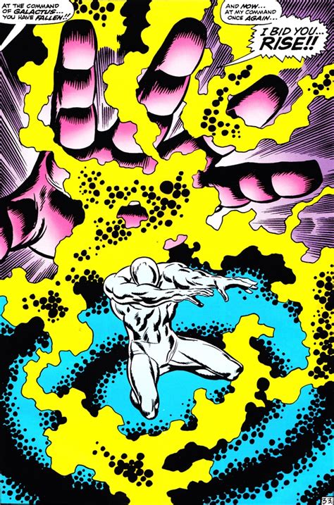 Irrelevant Comics 10 Panels From Marvel Masterworks Silver Surfer Vol 1