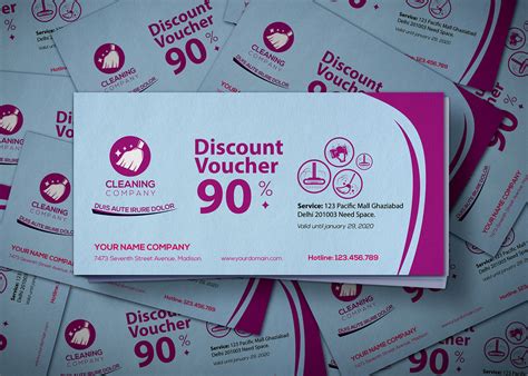 Read on to know the definition, what voucher is, and how it works in reality. Cleaning Service Gift Voucher Design Template - 99Effects