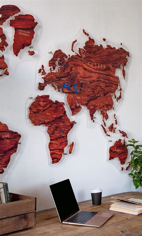 We did not find results for: Wooden World Map in dark red wood by GaDenMap. Modern decor piece, great for the office, bedroom ...