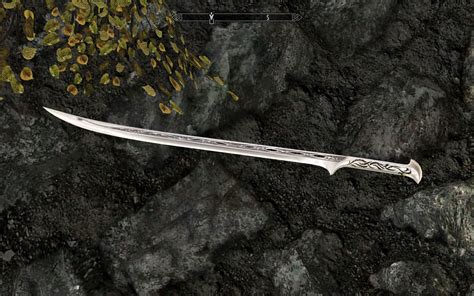 The Sword Of Thranduil At Skyrim Nexus Mods And Community