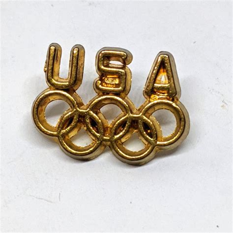 Usa Olympic Lapel Pin Etsy Lapel Pins Vintage Pins Usa Olympics