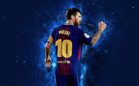 Young Messi Wallpaper 4k