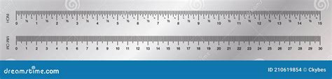 Ruler Measuring Scale Markup For Rulers Vector Illustration