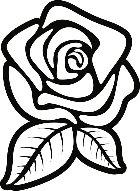Flower Outline Png Rose Clipart Outline Great Free Clipart Silhouette