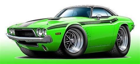 Dodge Fine Image Classic Car Decal Muscle Cars Art Cars
