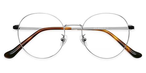 9173 round white eyeglasses frames leoptique