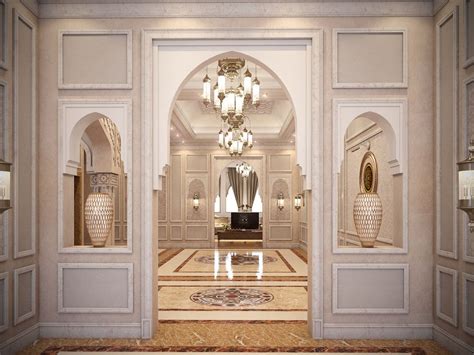 Islamic Interior Villa Qatar On Behance Bathroom Interior Design