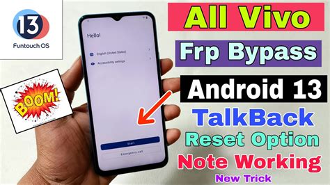 All Vivo FRP Bypass Android 13 Update New Solution All Vivo Google