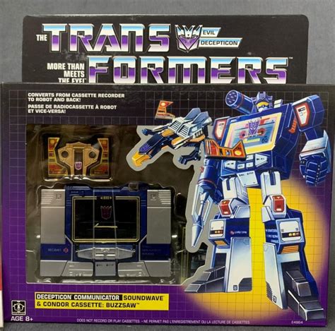 Transformers Soundwave G1 Reissue Walmart Exclusive Robotoyz
