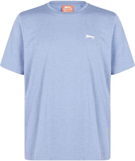 Slazenger Mens Plain Short Sleeve T Shirt Crew Neck Casual Amazon Com