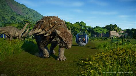 Jurassic World Evolution Trailer Zum Start Des Jurassic Park Dlcs Vom