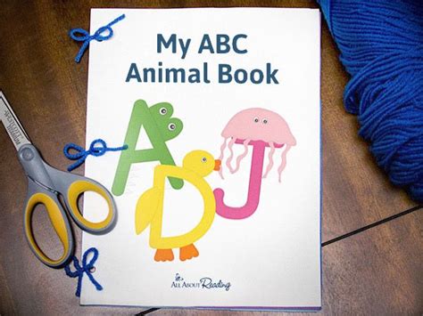 Completed My Abc Animal Book Put Together Abc Crafts Letter A Crafts