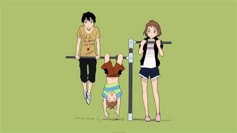2 Anime Girls On A Playground Anime Girl