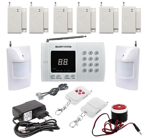 Wireless Pir Home Security Burglar Alarm System Auto Dialing Dialer 6x