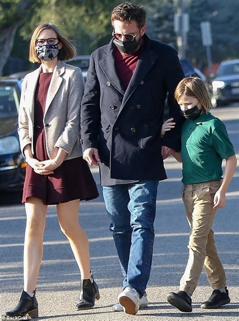 Ben Affleck Steps Out With Children Violet 16 And Samuel Nine