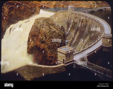 Salt River Project Roosevelt Dam Arizona Stock Photo Alamy