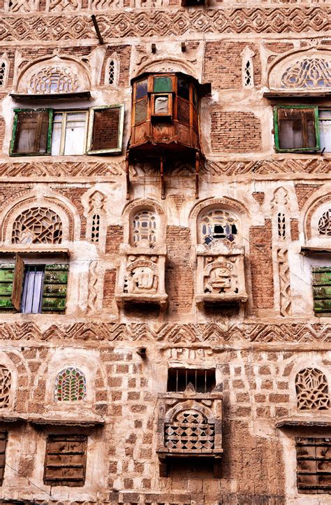 Traditional House Sanaa Yemen Vernacular Architecture Yemen
