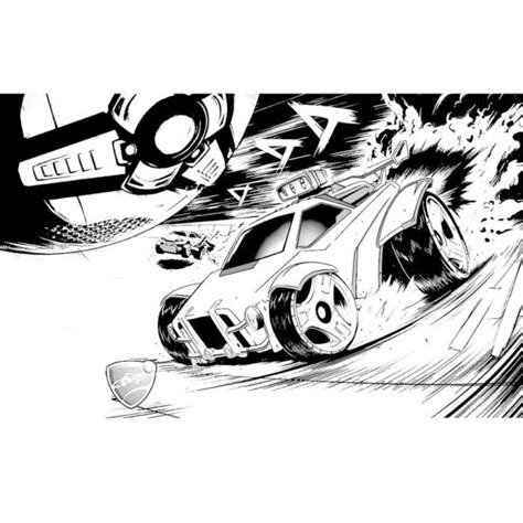 High quality rocket league octane gifts and merchandise. Rocket League Coloring Pages Octane the Racing Car ...