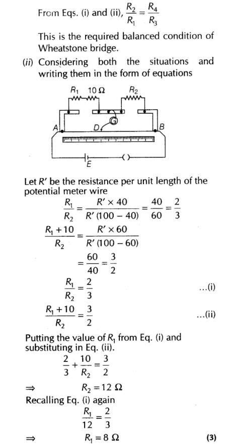 Important Questions For CBSE Class Physics Kirchhoff S Laws And Electric Devices Physics