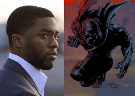 Chadwick boseman as black panther artwork giclee print the original drawing was created using caran dache luminance coloured pencils & copic markers on strathmore 300 series bristol smooth paper. Chadwick Boseman cast as T'Challa in the upcoming "Black ...