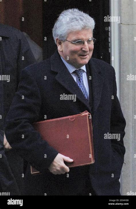 Defence Secretary Des Brown Leaves This Mornings Cabinet Meeting At 10