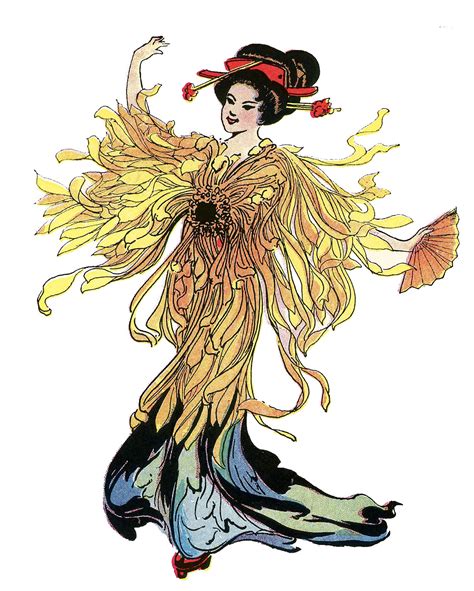 The botanically accurate drawings in the 170 original illustrations, coupled with the enchanting fairy originally accompanied by a poem or verse dedicated to the individual flower fairy the charming. Vintage Image - Japanese Flower Fairy - The Graphics Fairy