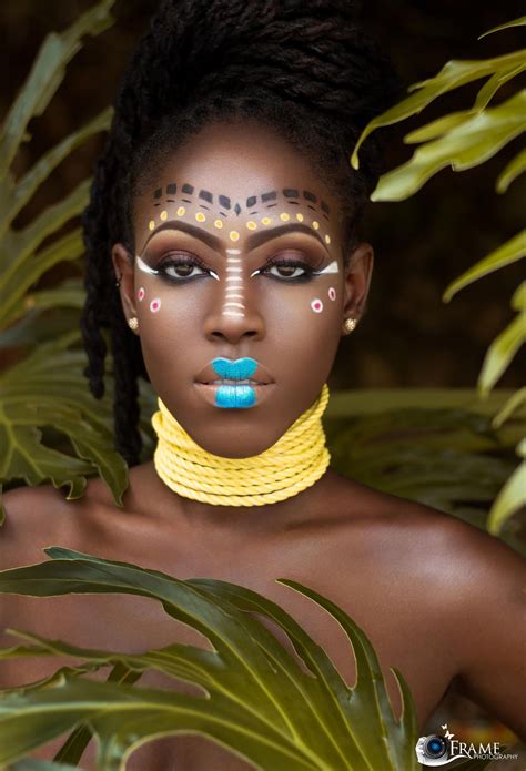 My Africana By Nigel Reid On 500px Maquillaje Africano Maquillaje
