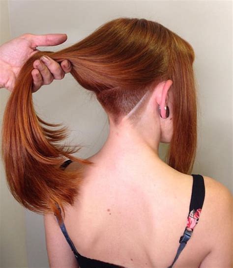 Womens Undercut Haircut Long Hair Obamatrain