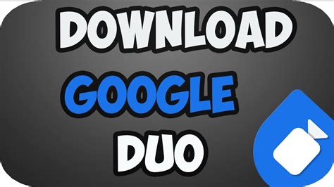Seems an app like google duo is available for windows! How to Download Google Duo On Pc - YouTube