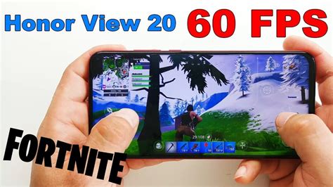 Fortnite Honor View 20 Gameplay 60 Fps Mode Youtube