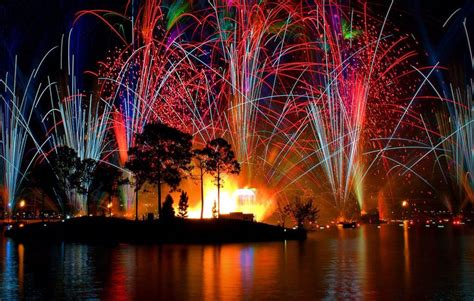 Awesome Fireworks At Walt Disney World Florida March 2012 Images