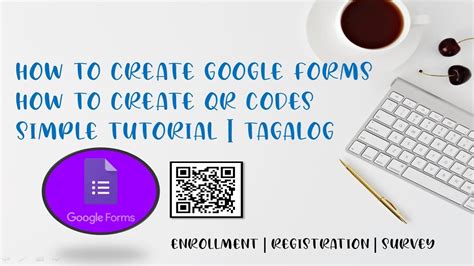 Enter a title or description here: HOW TO CREATE GOOGLE FORM | QR CODE | TUTORIAL - YouTube