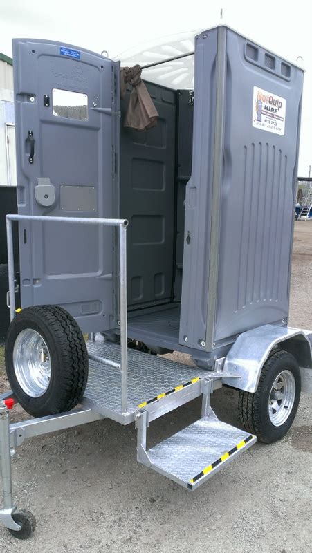 Tow Yourself Single Shower Trailer Norquip Hire Townsville