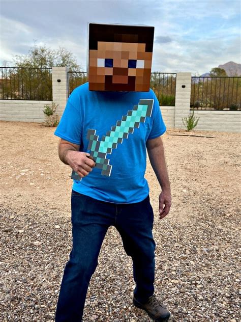 Diy Alex Minecraft Costume Do It Yourself