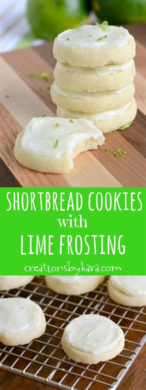 Try making these easy, buttery shortbread biscuits for an afternoon activity with the kids. Shortbread Cookies with Lime Cream Cheese Frosting ...