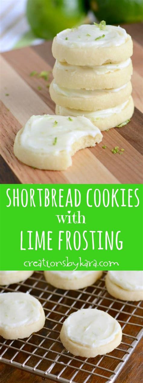 This is how it should be! Shortbread Cookies with Lime Cream Cheese Frosting ...