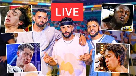 It doesn't matter where you are, our boxing. INSANE LIVE REACTION To YouTube vs Tik Tok BOXING Event ...
