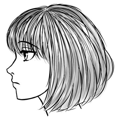How To Draw The Side Of A Face In Manga Style Side Face