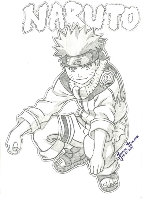 Naruto Anime Naruto Sketch Drawing Anime Drawings For Beginners